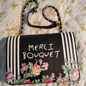 NWOT Betsey Johnson Merci Bouquet Handbag